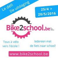 Tous à vélo vers l'école avec Bike2school